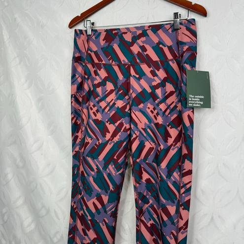 L.L.Bean  Women's Everyday Performance High-Rise 7/8 Print Leggings Tall L NWT