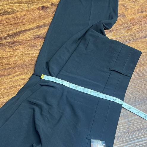 AB Studio NWT  Black Straight Leg Trouser Pants