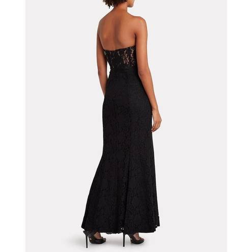 Fame and Partners  Mariposa Strapless Mesh-Net Dress