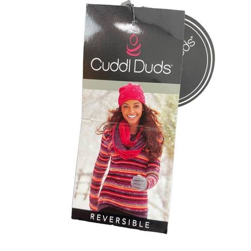 Cuddl Duds Cuddol Duds reversible beanie hat black NWT