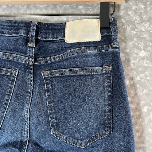 Everlane  The Curvy High Rise Skinny Jean - Size 26 - Medium Wash Cropped Jeans