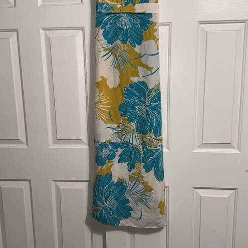 Tracy Reese  Silk Floral Maxi Dress