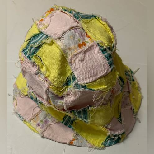 Urban Outfitters  patchwork yellow hat