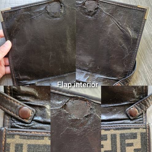 Fendi SALE TODAY  Zucca Vintage Sling Crossbody