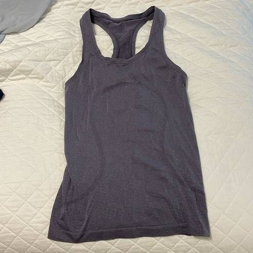 Lululemon  Swiftly Tech Tank Sparkly Purple | size 4 |