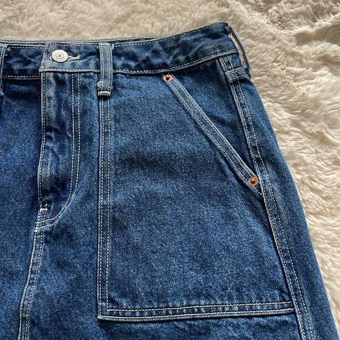 Abercrombie & Fitch  carpenter style denim skirt