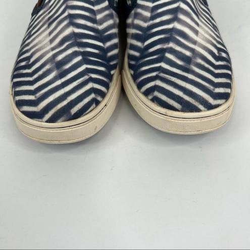 Olukai  Pehuea Pa’i navy blue white slip on canvas sneakers