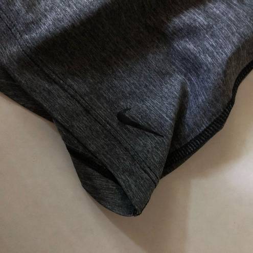 Nike  gray tank with white sports bra inside