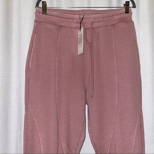 7 For All Mankind “Mauve” Dyed Drawstring Relaxed Jogger Sweatpants Medium 🆕