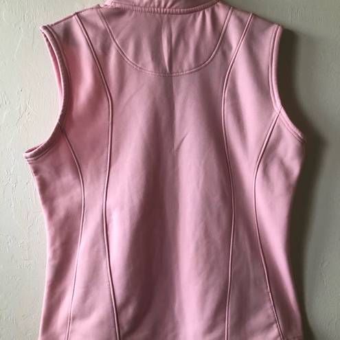 Second Skin  Womens Pink Waist Jacket Front & Pockets Zipped Size Medium