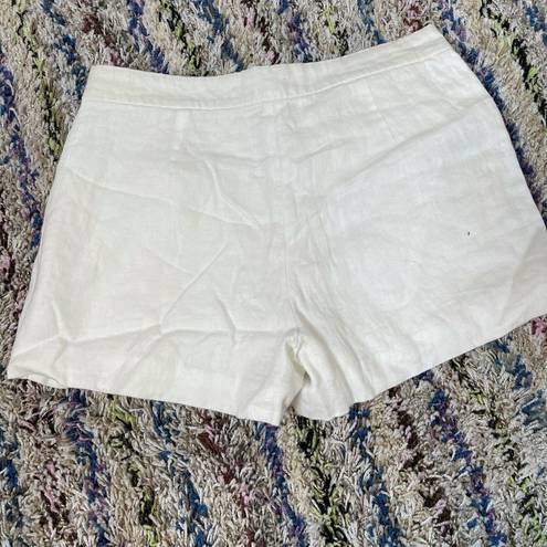 J.Crew  cotton white skort