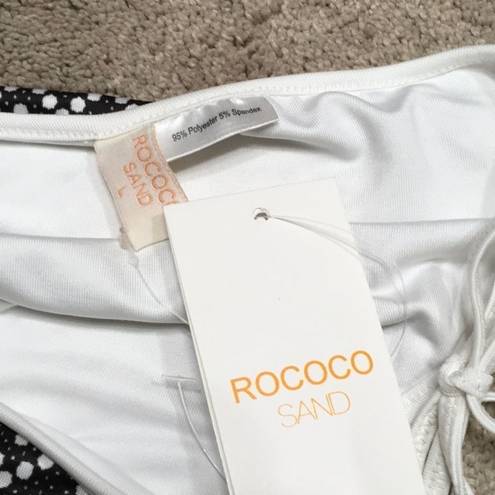 Rococo  SAND side tie bikini bottoms. NWT