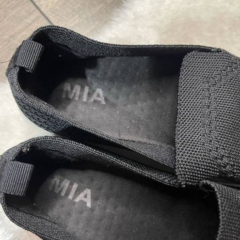 MIA  Black Slip On Sneakers