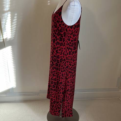 Rails  Yara Red Leopard Slip Dress