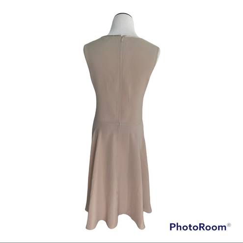 Natori Josie  nude a line sleeveless dress