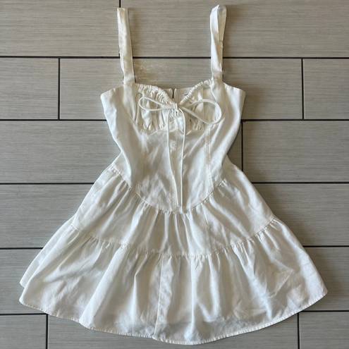 Peppermayo White Mini Dress