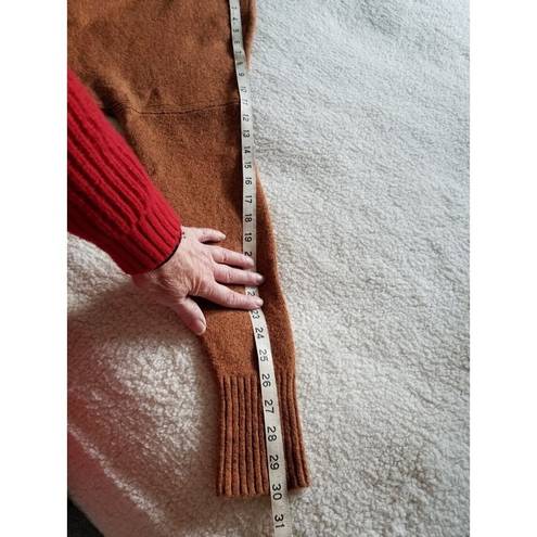 Treasure & Bond  Knit Crewneck Wool Blend Long Sleeve Rust Sweater Top Womens S