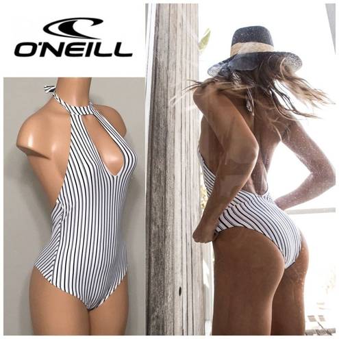 O'Neill O’Neill stripe swimsuit. NWT