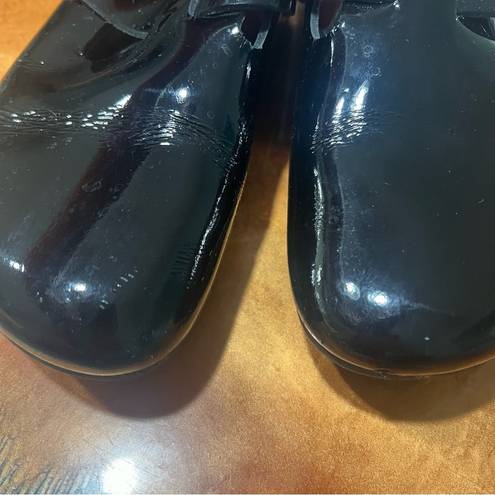 Birkenstock  Boston Clogs Black Patent Leather size 39