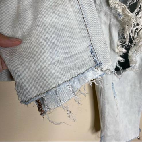 One Teaspoon  High Waist Awesome Baggies Distressed