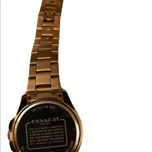 Coach NWT  Libby Watch, 37 Mm Rose Gold Women