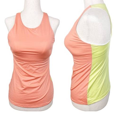 Patagonia  Women's Sideshore Tankini Tank Top Orange Yellow Neon 77245 Size Small