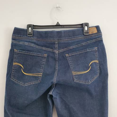 Levi Strauss & CO. Levi Strauss Signature Blue Totally Shaping Pull On Skinny Jeans Size 16