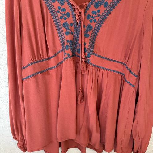 Torrid Boho Fall Style Flowy Blouse - Size 1