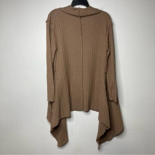 BKE  waterfall cardigan size small