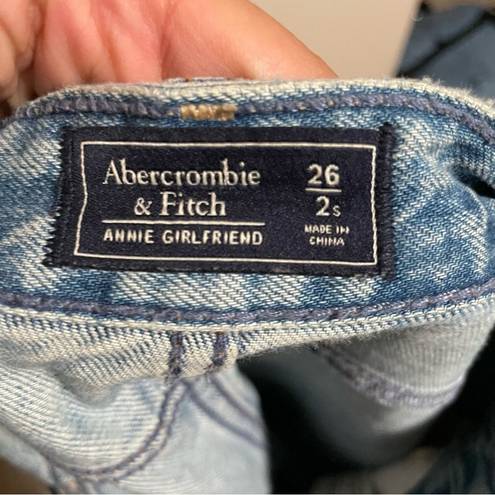 Abercrombie & Fitch  Annie Girlfriend Distressed Jeans- Size 2S (26)