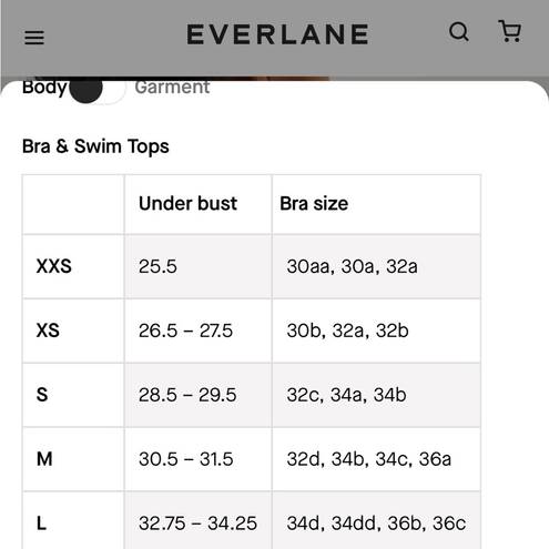 Everlane  The ReNew Bra Black Size Small