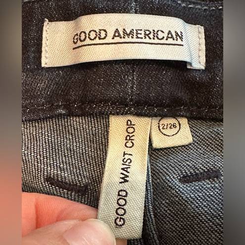 Good American  Good Waist Crop Jeans SIze 2 / 26