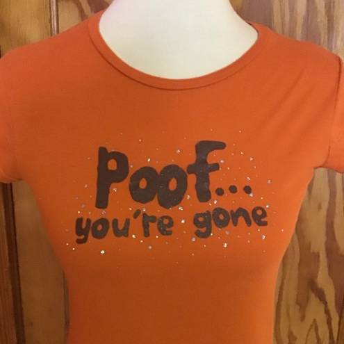 Poof Vintage Y2K witch  your gone baby T