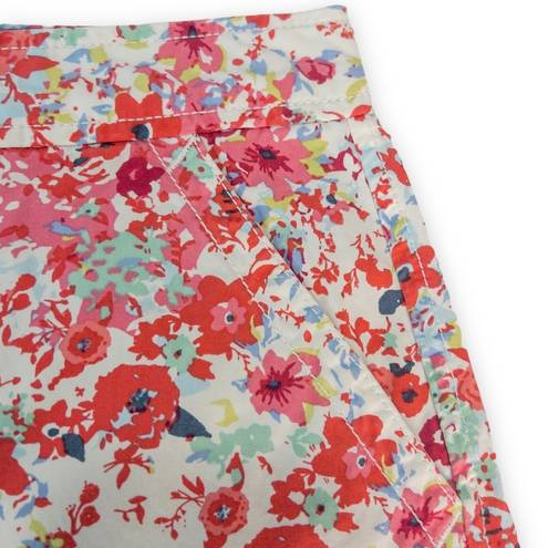 Krass&co GH Bass & . Colorful Floral Cotton Shorts Size 10