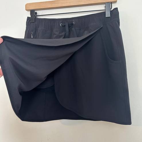 Patagonia - Fleetwith Skort Black Activewear Skirt Wrap Front