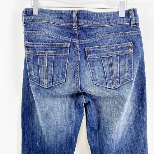 DKNY  JEANS Soho Bootcut Stonewash Flare Denim