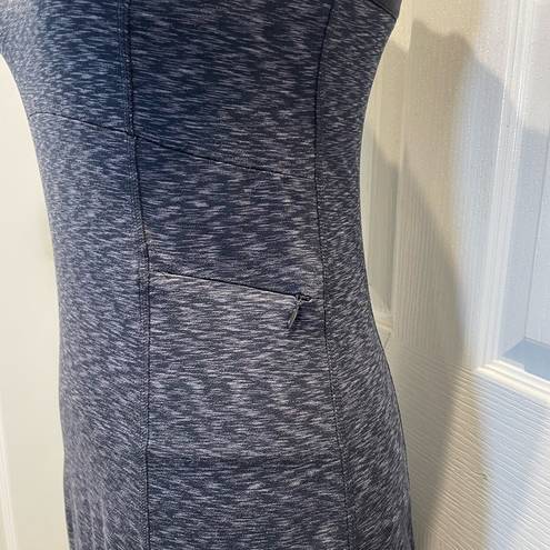 The North Face  Heathered Black Fitness Athletic Dress Built In Bra Sz S Small