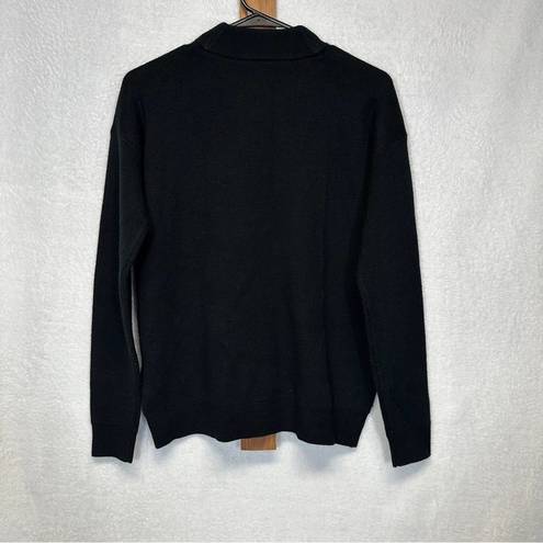 Calia by Carrie  Underwood Effortless Black Long Sleeve Mock Turtleneck Sweater M