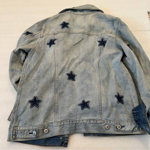 Rails  Knox Star Print Denim Jacket