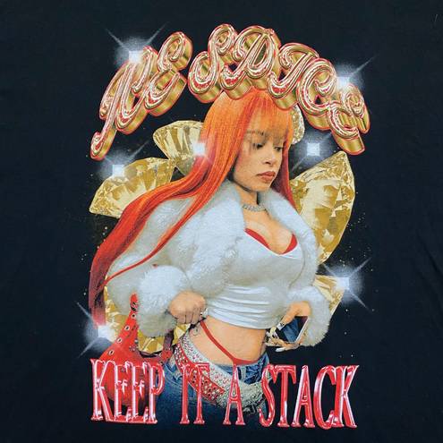 Ice Spice Keep It A Stack Hip-Hop Poster Tee XL