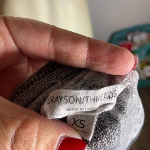 Grayson Threads Women’s Gym T-Shirt, Grey Size XS