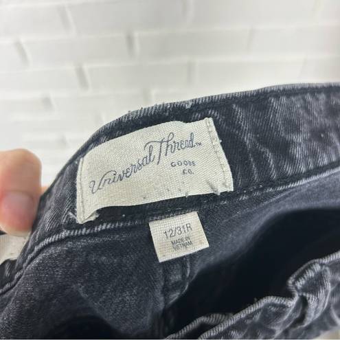 Universal Threads Universal Thread Black High Rise Bootcut Jeans Size 12/31