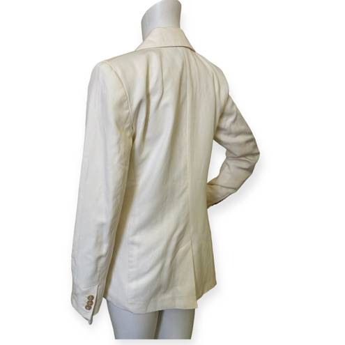 The Loft Ivory Double Breast Blazer 