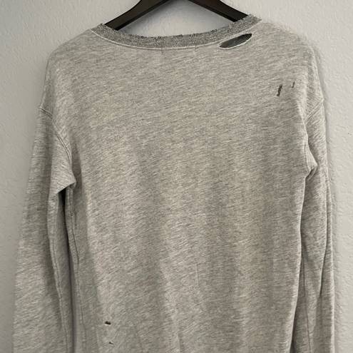 n:philanthropy  Distressed Crewneck Sweatshirt XS