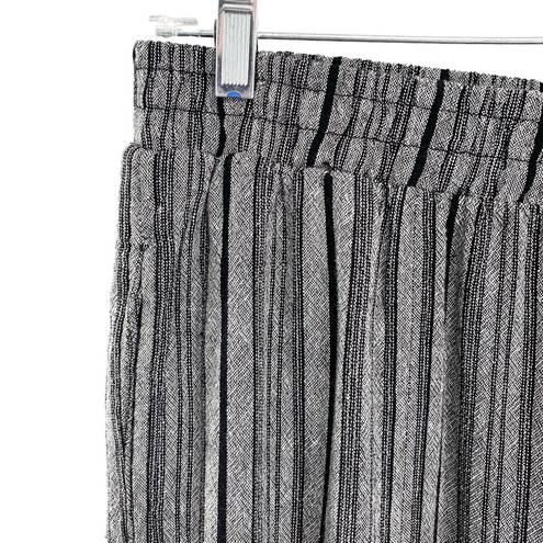 Royalty For Me  Women’s Linen Wide Leg Cropped Pants