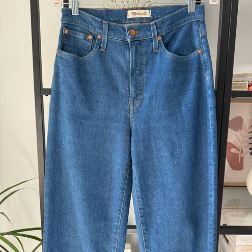 Madewell  The Perfect Vintage Wide-Leg Jeans High Rise Dark Wash Women’s Size 27