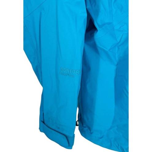 Patagonia  Womens Bright Blue Super Cell GORETEX Shell Rain‎ Jacket Medium