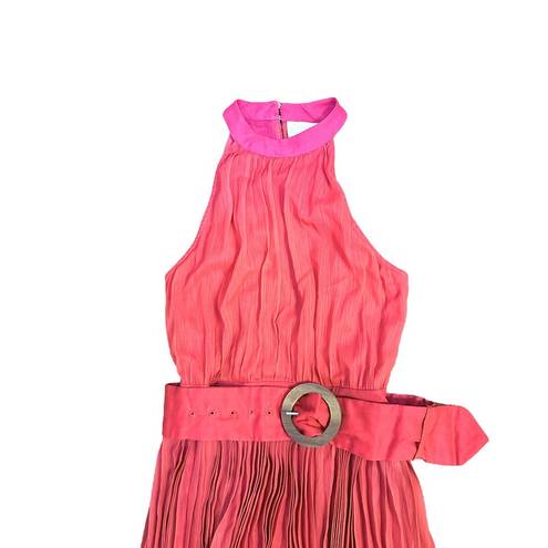 Rococo  Sand Emi Dress Ombre Pink / Red