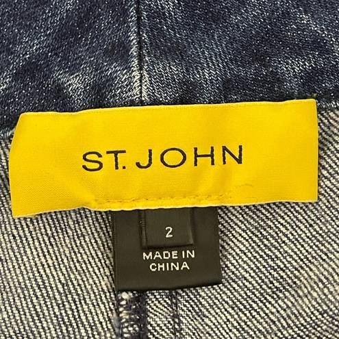 St. John  Straight Leg Jeans Size 2