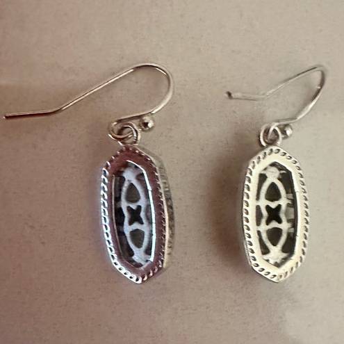 Kendra Scott  Lee Drop Earrings in Silver Filigree